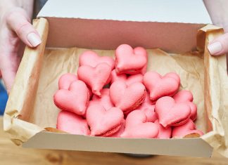 embalagem macarons
